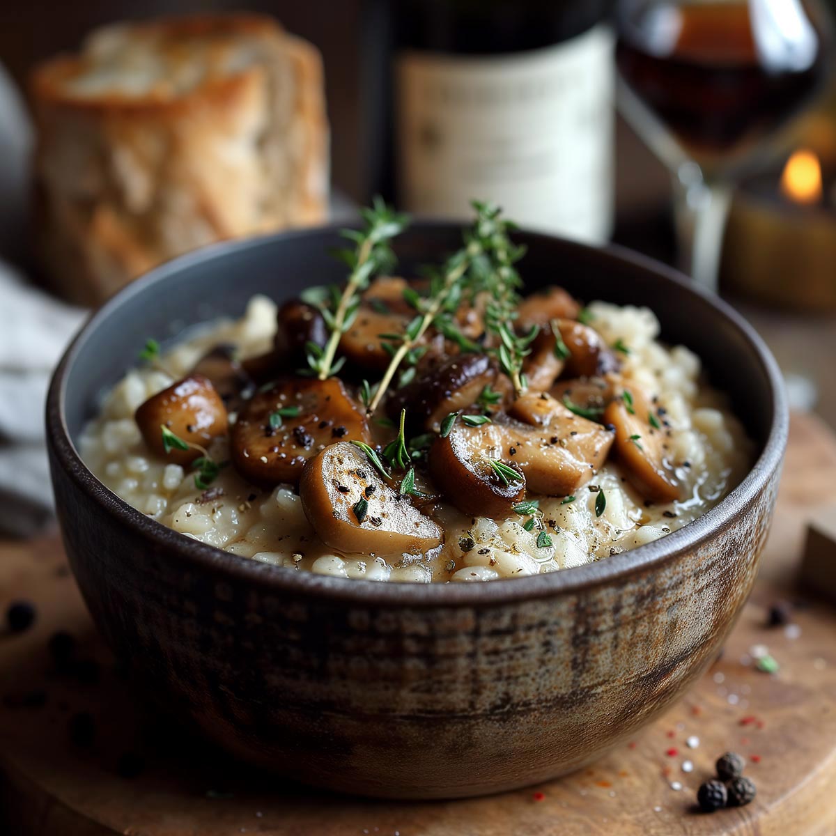 L'ail noir du Mont-blanc : recette du risotto à l'ail noir et champignons des bois