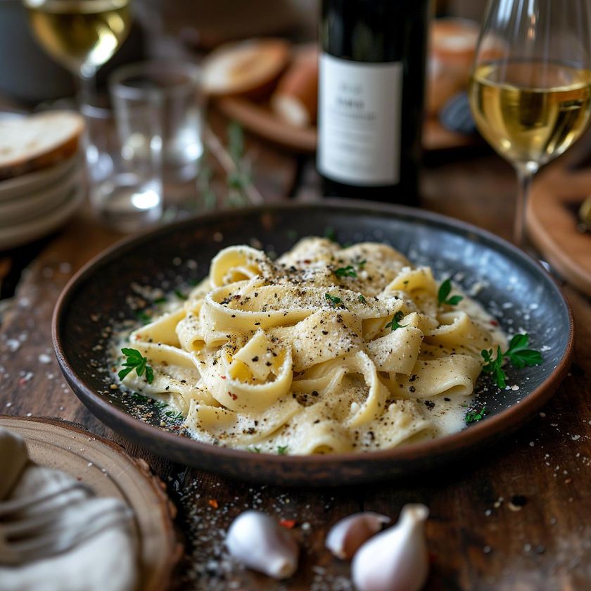 Recettes à l'ail noir du Mont-Blanc : pâtes et riz